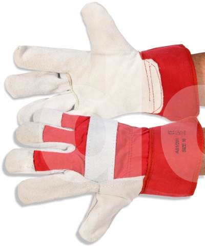 Super Heavyweight Rigger Glove (Grey/Gold) Cat 2.