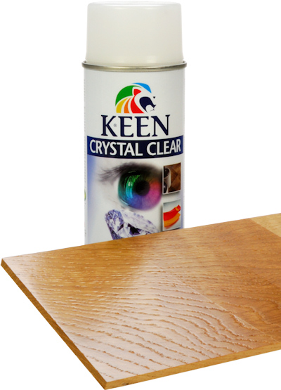 Keen Transparent Acrylic Matt Aerosol Spray