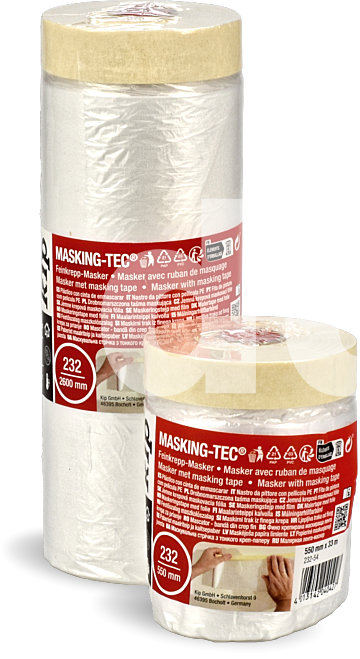 Kip 232 Plastic Masker with Masking Tape