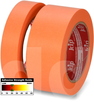 Kip Washi-TEC Fiber-reinforced Fineline Masking Tape Orange 373