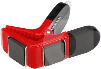 Magnetic Paint Brush Holder (Red/Black)