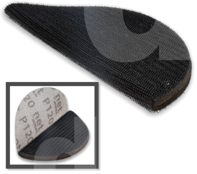 Mirka Half Round Hand Sanding Pad