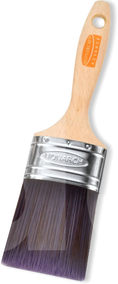 Monarch Advance Oval Flat Beavertail Paint Brush 