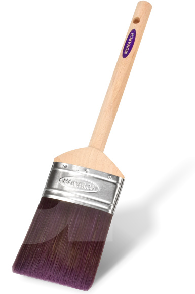 Monarch Advance Oval Cutter Paint Brush - Round Handle