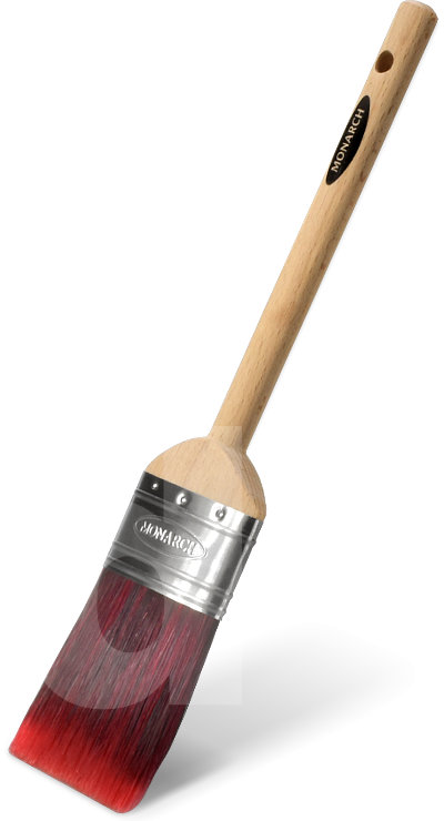 Monarch Swift Oval Cutter Paint Brush - Round Handle Monarch Swift Oval Cutter Paint Brush - Round Handle