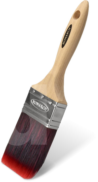 Monarch Swift Straight Wall Beavertail Handle Paint Brush Monarch Swift Straight Wall Beavertail Handle Paint Brush