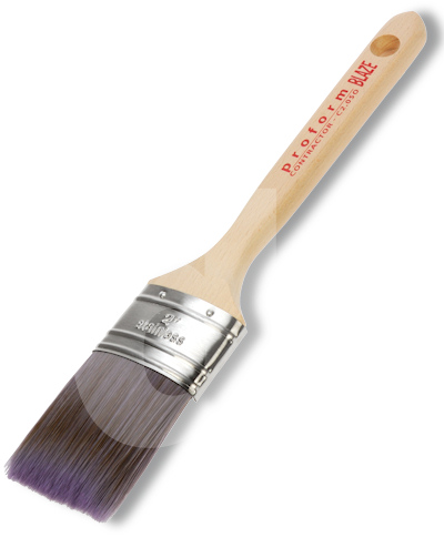 Proform Blaze Oval Straight-Cut Paint Brush US Handle