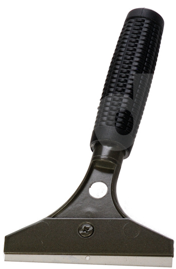 Heavy Duty 4 inch Rubber Grip Wall Scraper