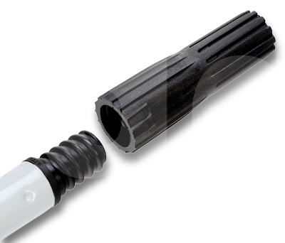 Screw-fit to Push-fit Extension Pole Adaptor