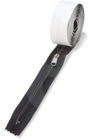 Fossa Self-Adhesive Zipper - 2.1 Meters Long Fossa Self-Adhesive Zipper - 2.1 Meters Long