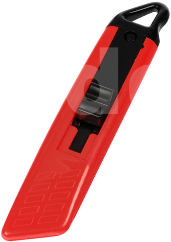 Self Retracting Safety Knife - Red/Black