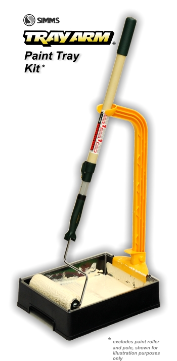 Paint tray holder store