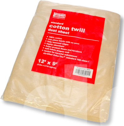 Cotton Twill Dust Sheet