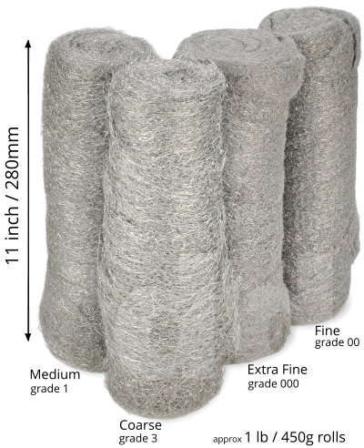 Steel Wool 450g 1lb Roll