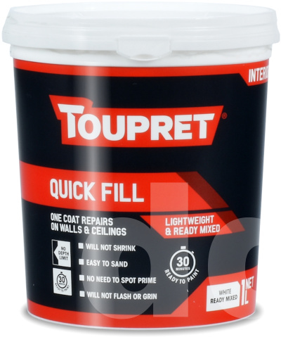 Toupret Quick Fill Redlite - Fast Drying Lightweight Filler