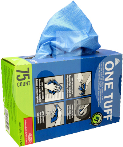 Trimaco One Tuff Blue Wiping Cloths Trimaco One Tuff Blue Wiping Cloths