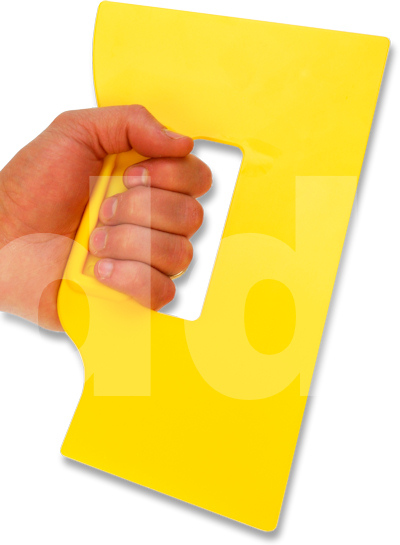 Wallpaper Smoothing Blade - Plastic Yellow