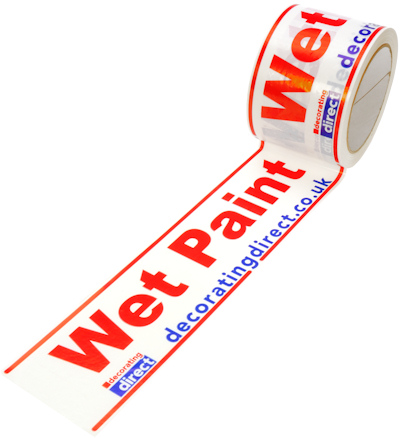 Wet Paint Tape - Low Tack 72mm x 66m