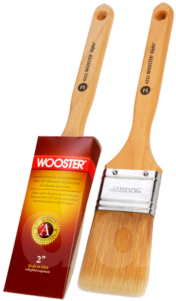 Wooster Alpha Flat Sash Paint Brush Wooster Alpha Flat Sash Paint Brush