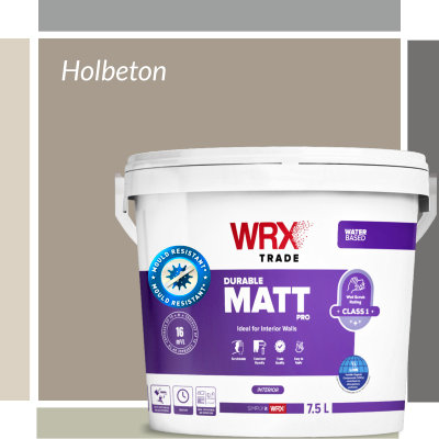 WRX Scrubbable Matt Holbeton Mould Resistant Emulsion Paint