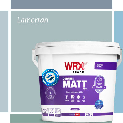 WRX Scrubbable Matt Lamorran Mould Resistant Emulsion Paint