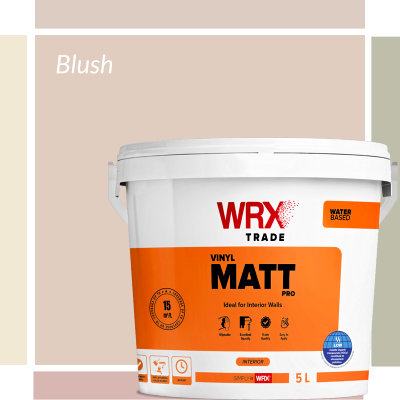 WRX Vinyl Matt Pro Blush Colour Paint
