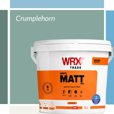 WRX Vinyl Matt Pro Crumplehorn Colour Emulsion Paint