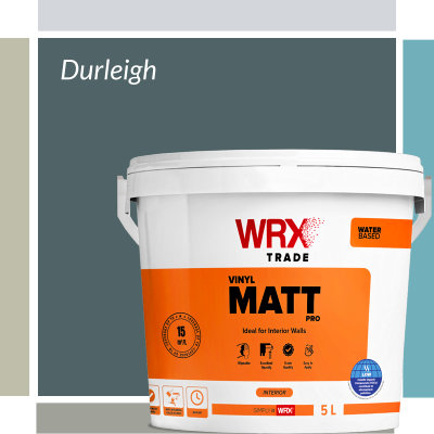 WRX Vinyl Matt Pro Durleigh Colour Emulsion Paint