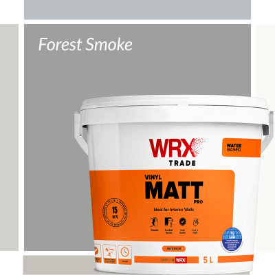 WRX Vinyl Matt Pro Forest Smoke Colour Paint