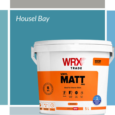 WRX Vinyl Matt Pro Housel Bay Colour Emulsion Paint
