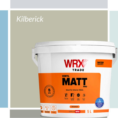 WRX Vinyl Matt Pro Kilberick Colour Emulsion Paint