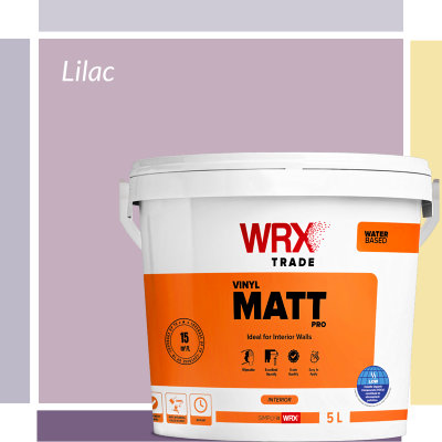 WRX Vinyl Matt Pro Lilac Colour Paint