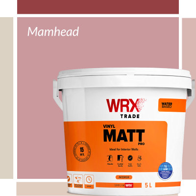 WRX Vinyl Matt Pro Mamhead Colour Emulsion Paint