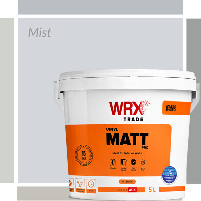 WRX Vinyl Matt Pro Mist Colour Paint