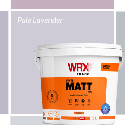 WRX Vinyl Matt Pro Pale Lavender Colour Paint