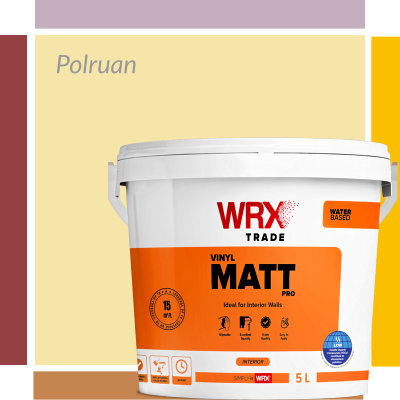 WRX Vinyl Matt Pro Polruan Colour Emulsion Paint