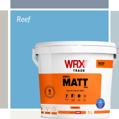 WRX Vinyl Matt Pro Reef Coloured Emulsion Paint