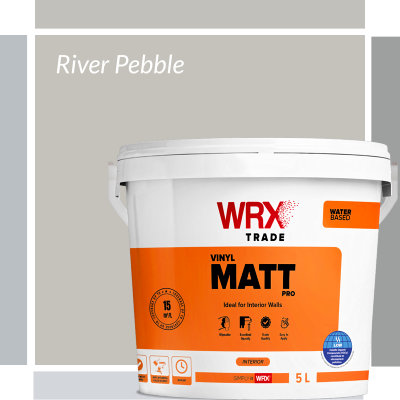 WRX Vinyl Matt Pro River Pebble Colour Paint