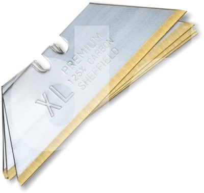 Retractable XL Gold Heavy Duty 2 Notch Blade TiN Coated