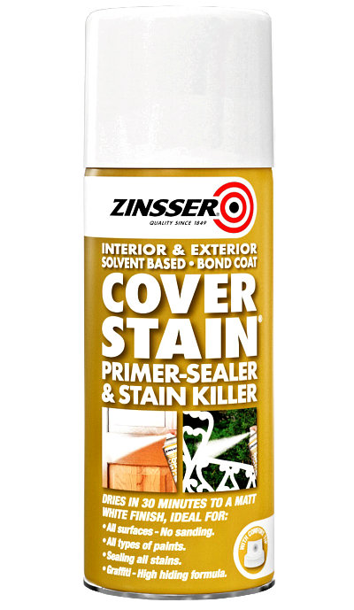 Zinsser Cover Stain Aerosol - Primer Sealer Stain Killer